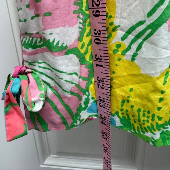 Lilly Pulitzer DELIA Shift Dress SHORELY Blue Big Flirt Pink Green Blue size 8 - Picture 9 of 16